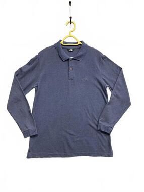 The North Face Men's Long Sleeve Polo Shirt Great Shape Size Medium